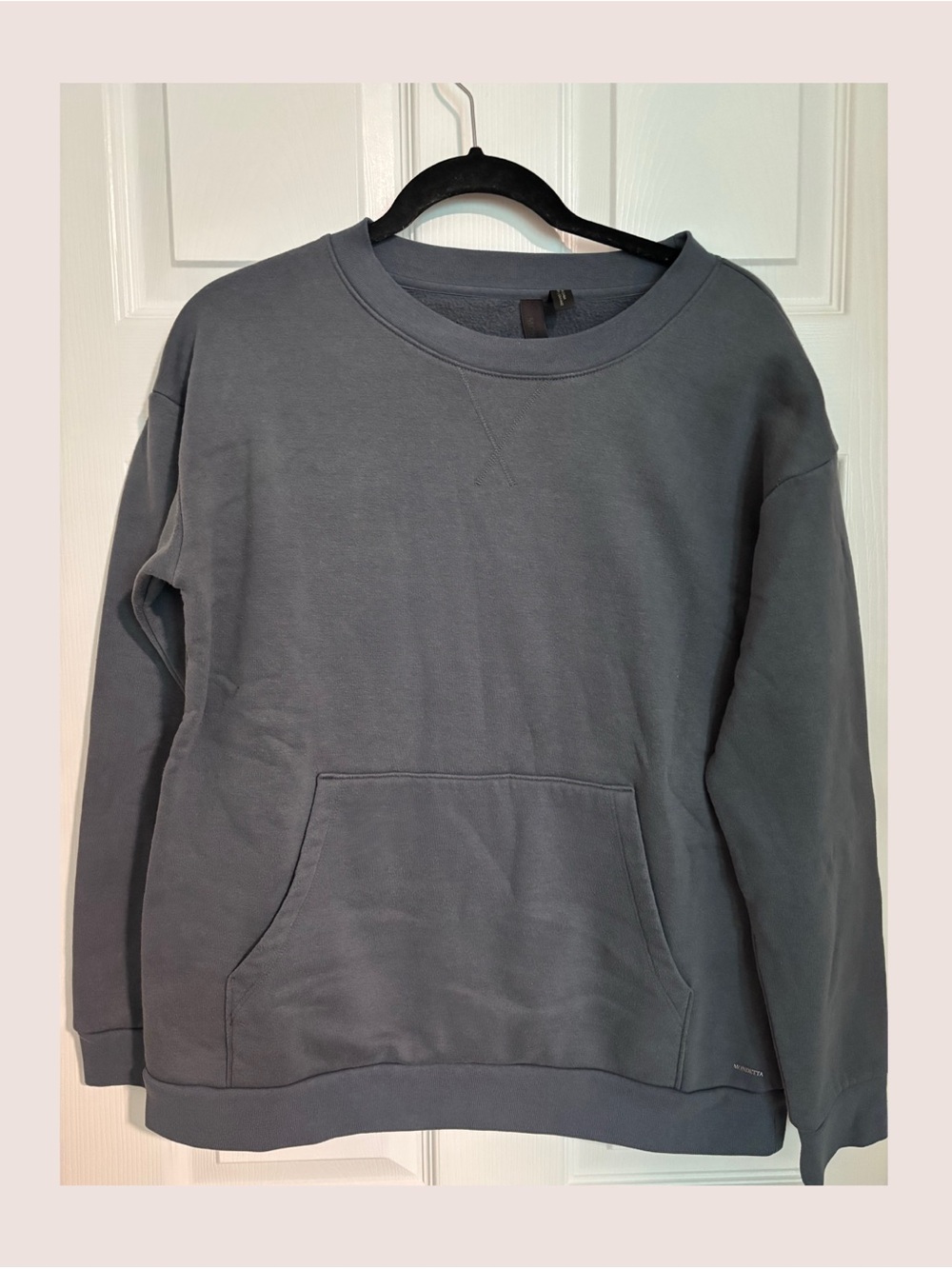 Mondetta Women’s Crewneck Sweatshirt in Slate Gray